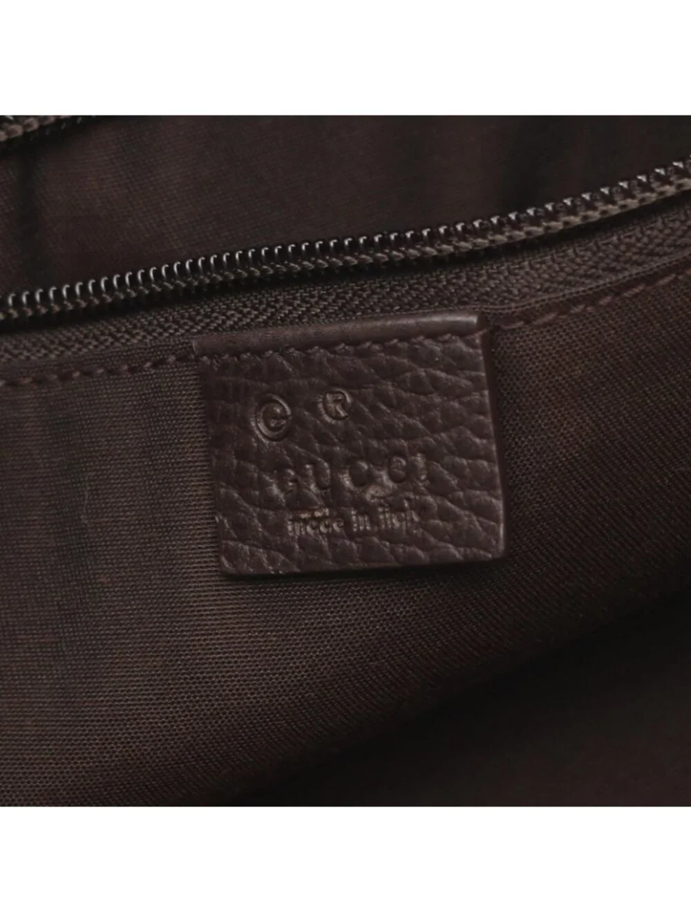 Gucci Boston Bag Sherry Line Beige Brown Canvas Leather Diamante
